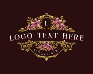 Luxury Flower Bloom Logo