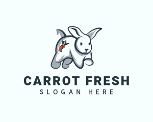 Carrot - Carrot Tattoo Bunny logo design