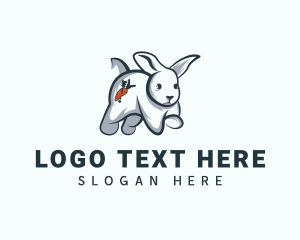 Carrot - Carrot Tattoo Bunny logo design