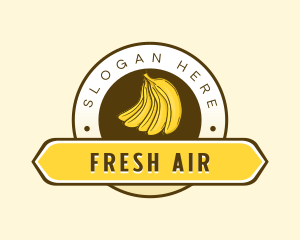 Banana Fruit Market logo design