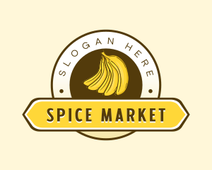 Banana Fruit Market logo design