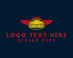 Transportation - Transportation Car Wings logo design