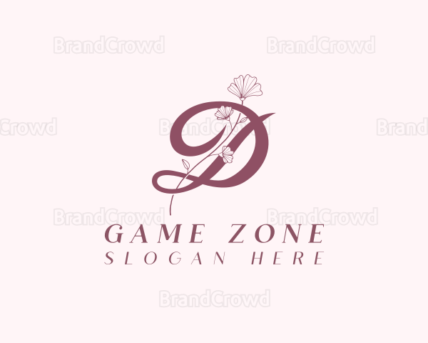 Elegant Floral Fashion Logo