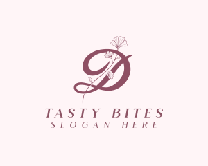 Elegant Floral Fashion Logo