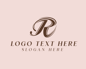 Letter R - Generic Feminine Letter R logo design