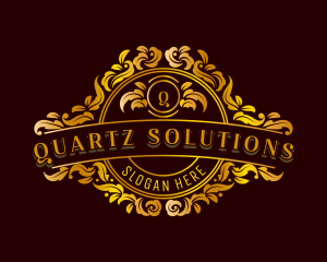 Luxury Deluxe Ornamental logo design