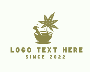 Medicine - Marijuana Herbal Medicine logo design