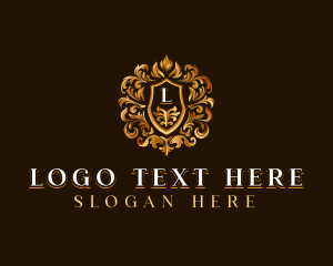 Decorative - High End Hotel Crest logo design