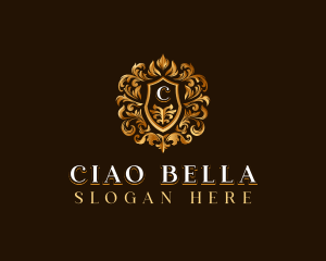 High End Hotel Crest logo design