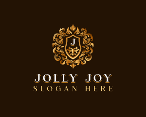 High End Hotel Crest logo design