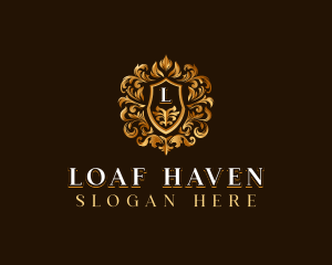 High End Hotel Crest logo design