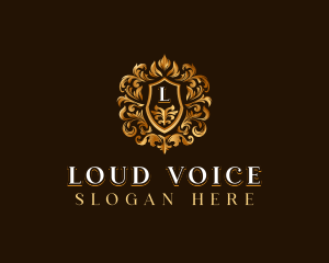 High End Hotel Crest logo design