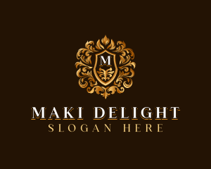 High End Hotel Crest logo design