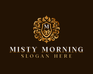 High End Hotel Crest logo design