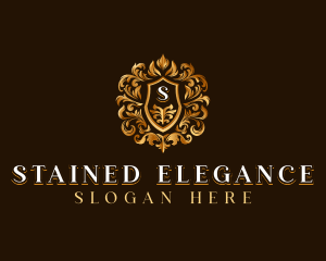 High End Hotel Crest logo design