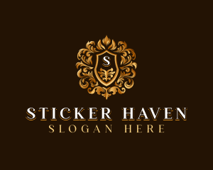 High End Hotel Crest logo design