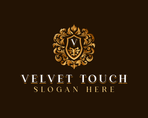 High End Hotel Crest logo design