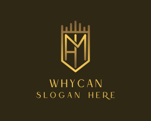 Insignia - Royal Golden Shield logo design