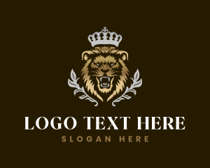 Royalty - Royalty Crest Lion logo design