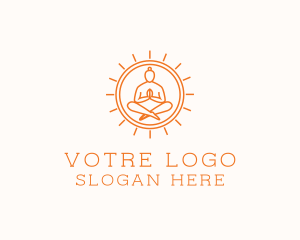 Yoga Meditate Health  Logo
