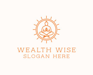 Yoga Meditate Health  Logo