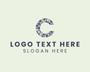 Gem - Luxurious Crystal Letter C logo design