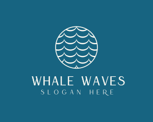 Wave Water Splash logo design