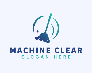 Housekeeping Clean Mop Logo