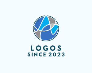 Planet - International Network Technology logo design