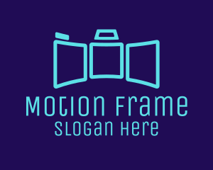 Panorama Camera Frame  logo design