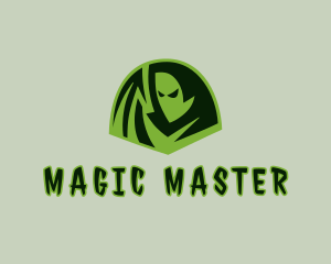 Wizard - Evil Magician Wizard logo design