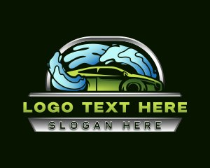 Motor - Car Wash Garage logo design