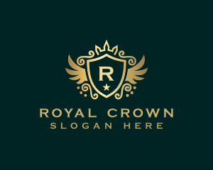 Royal Premium Shield logo design