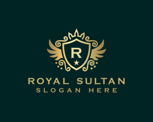 Royal Premium Shield logo design