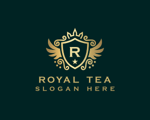 Royal Premium Shield logo design