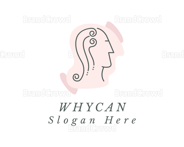 Beauty Hairdresser Woman Logo