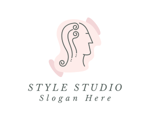 Beauty Hairdresser Woman  logo design