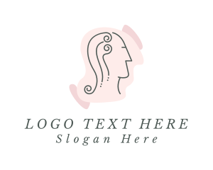 Beauty Hairdresser Woman  Logo