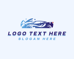 Detailing - Car Cleaning Detailing logo design