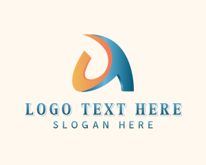 Professional - Creative Brand Letter A logo design