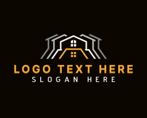 Property - Roof House Construction logo design