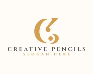 Elegant Luxury Jewelry Letter C logo design