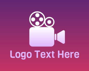 Movie Review - Reel Director logo design