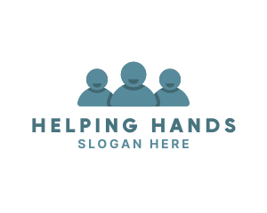 Volunteering - Professional Community Group logo design