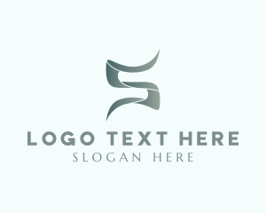 Firm - Generic Cool Ribbon Letter S logo design