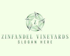 Environmental Garden Leaves logo design