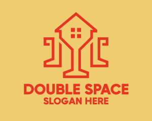 Duplex - Minimalist Home Design logo design