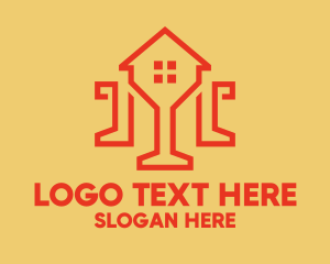 Apartment - Minimalist Home Design logo design