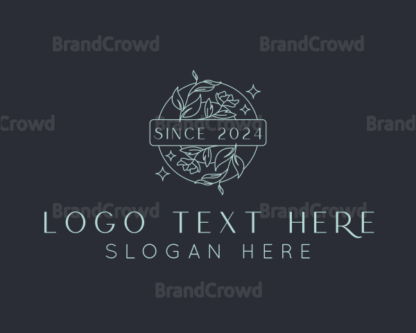 Stylish Wedding Event Logo