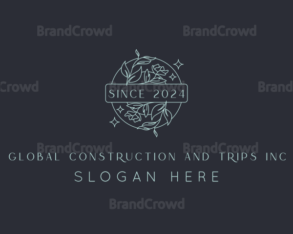 Stylish Wedding Event Logo